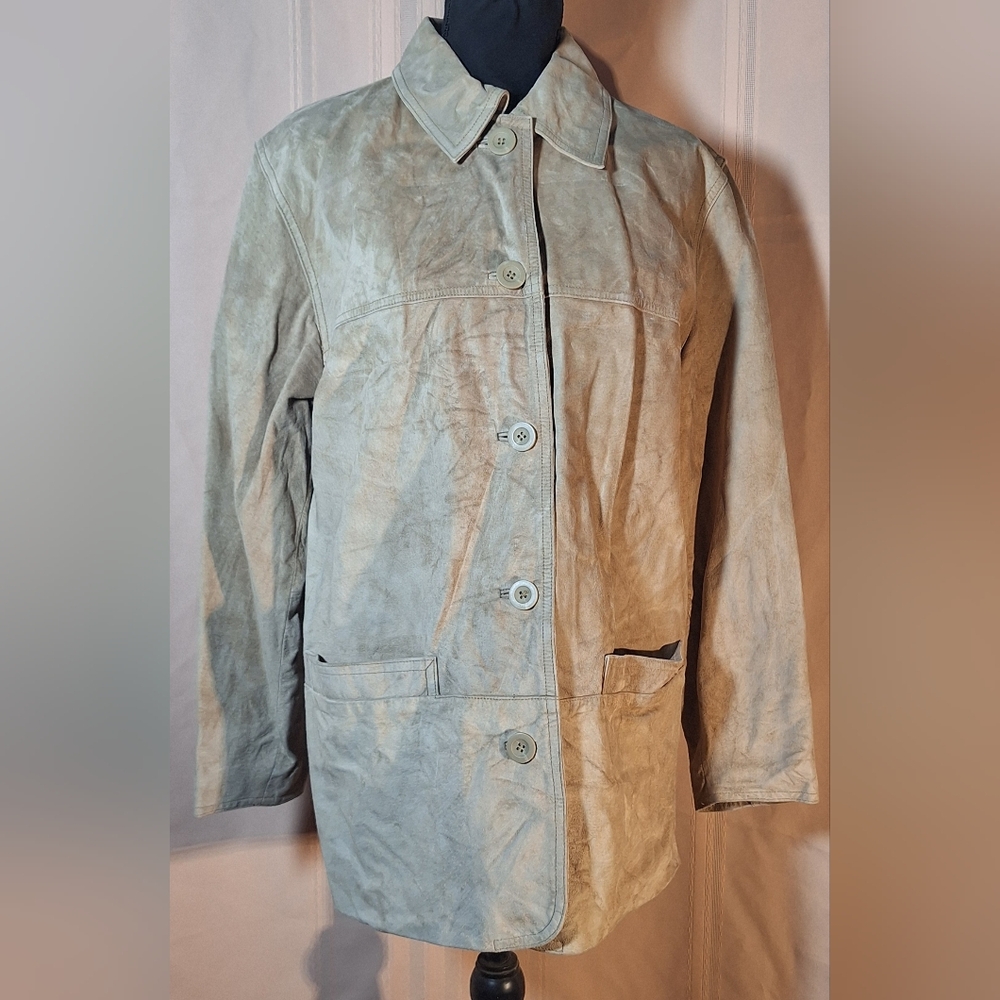 ST. JOHN'S BAY Tan Suede Jacket